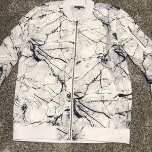 Elwood marble windbreaker jacket